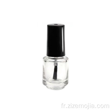 Bouteille de vernis à ongles vide 8 ml avec brosse